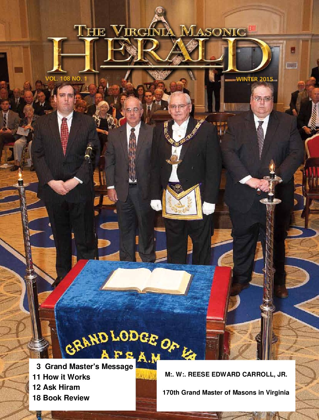 Volume 108-01 Winter 2015