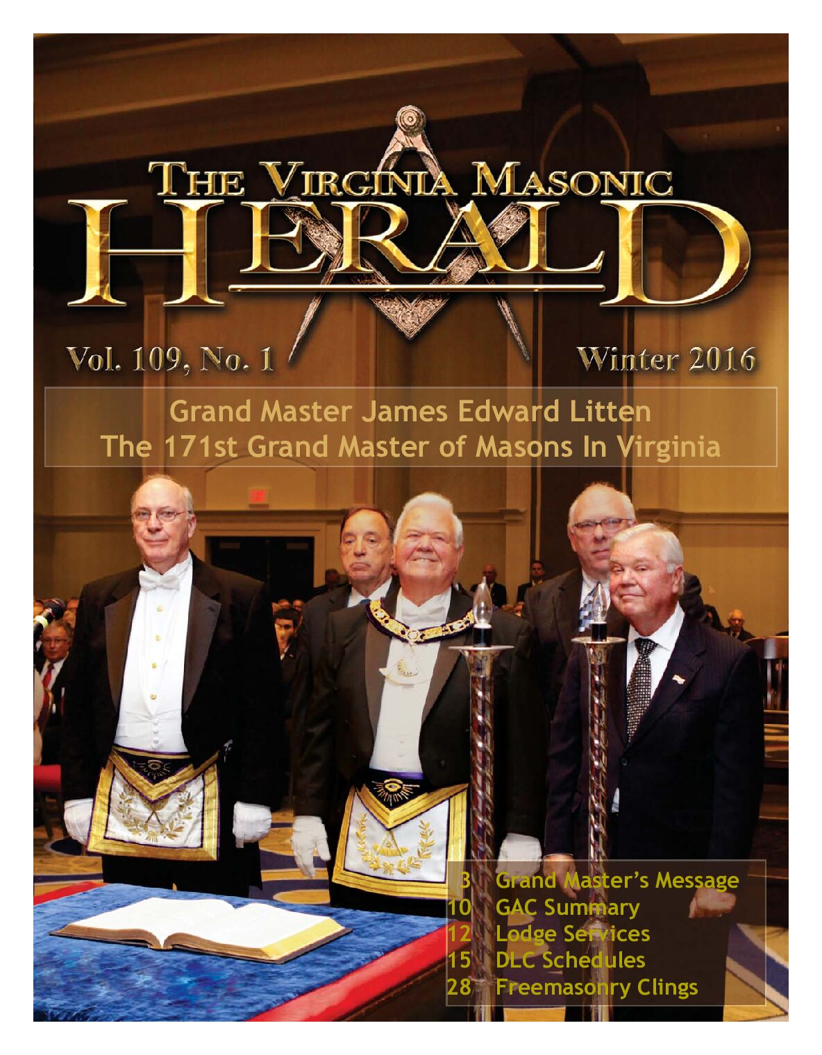 Volume 109-01 Winter 2016