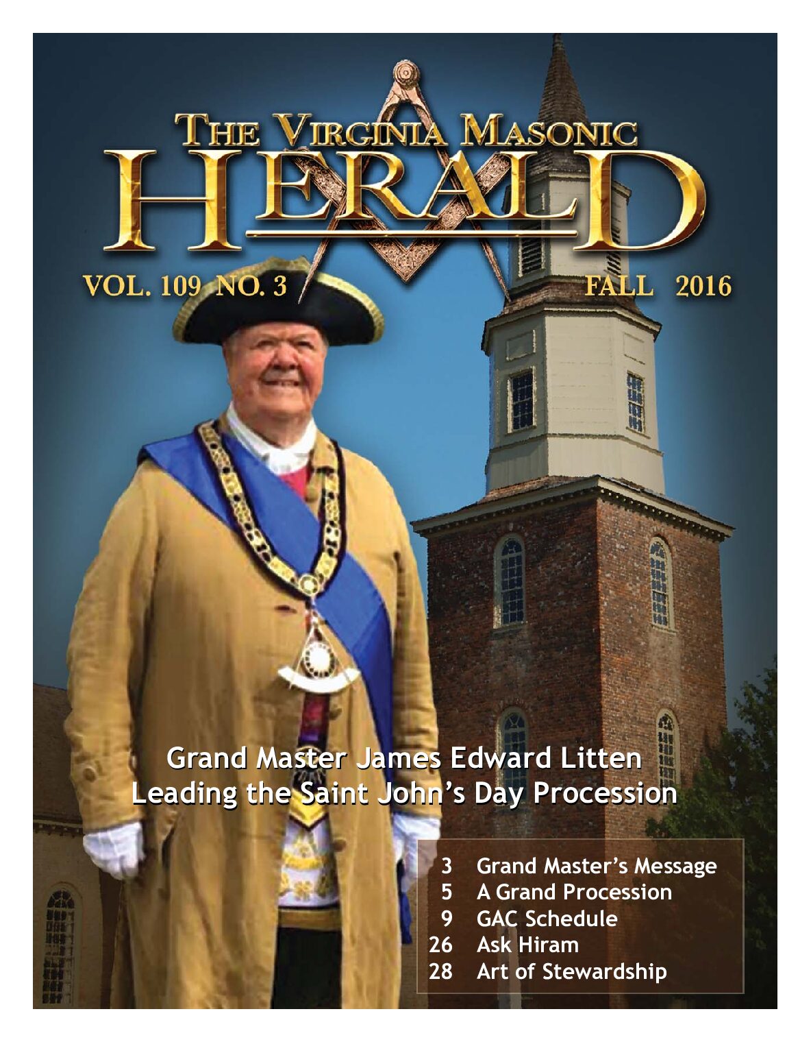 Volume 109-03 Fall 2016