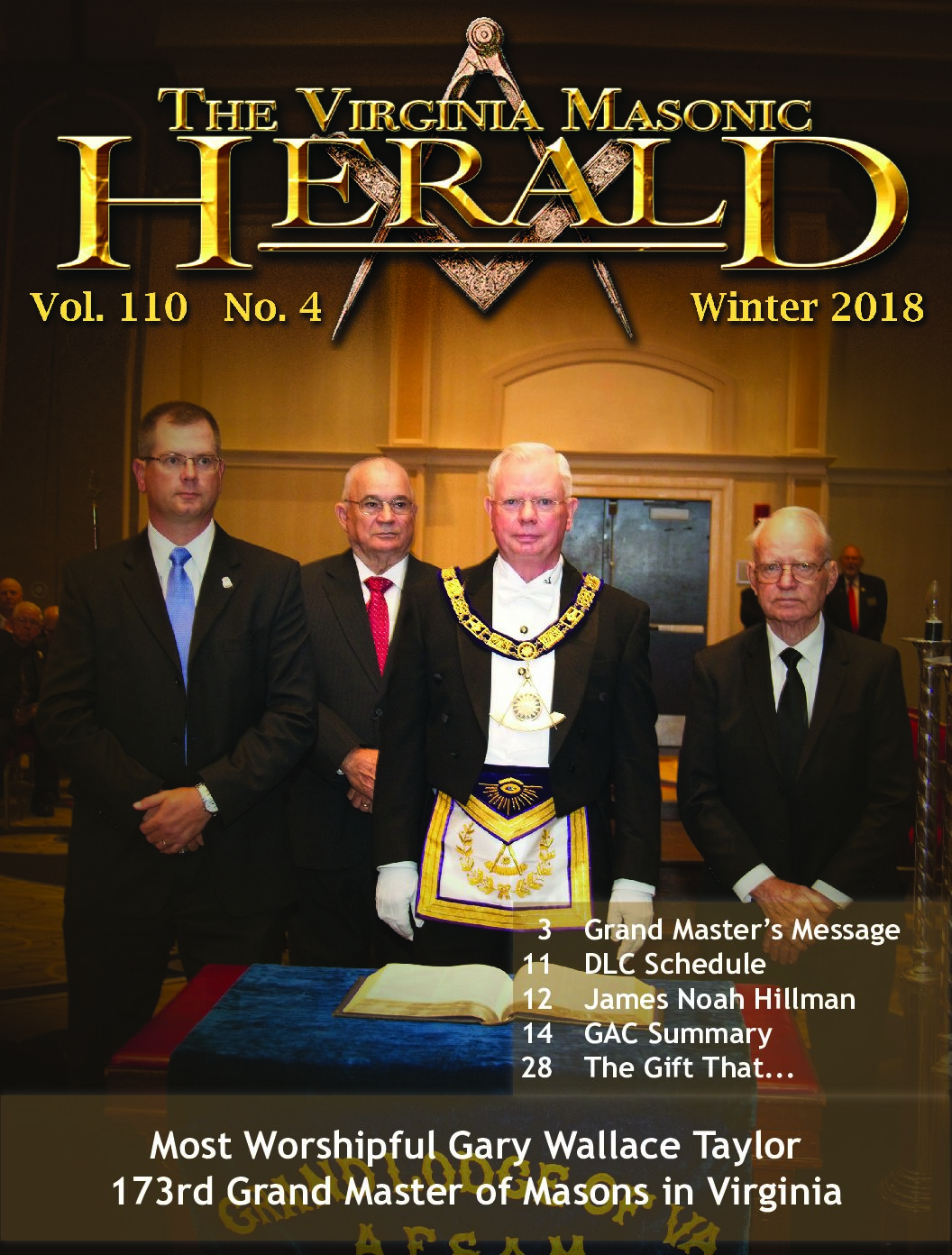 Volume 110-04 Winter 2018